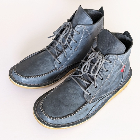 🇨🇦 🇪🇹 Oliberte Toria Chukka Leather Boots Fair Trade Made In Ethiopia - Picture 2 of 12